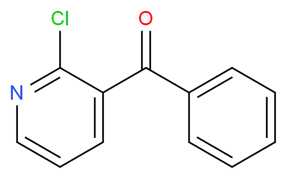 3-benzoyl-2-chloropyridine_分子结构_CAS_80099-81-6