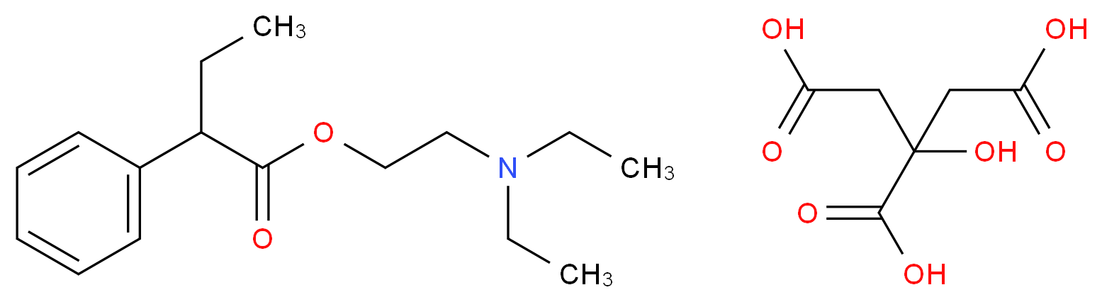 布替他酯 柠檬酸盐_分子结构_CAS_13900-12-4)