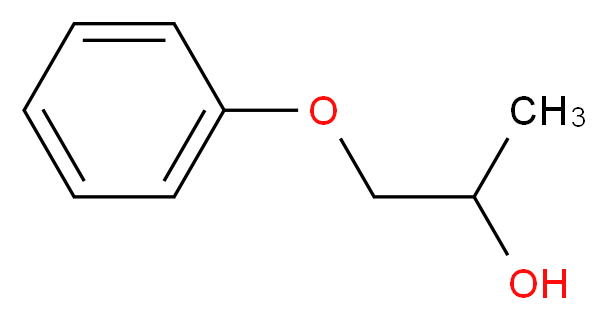 1-phenoxypropan-2-ol_分子结构_CAS_770-35-4