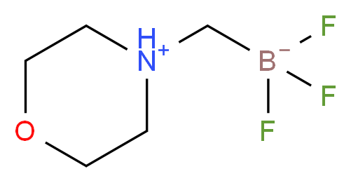 (Morpholinium-4-ylmethyl)trifluoroborate internal salt_分子结构_CAS_1268340-94-8)