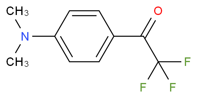 1-[4-(dimethylamino)phenyl]-2,2,2-trifluoroethan-1-one_分子结构_CAS_2396-05-6