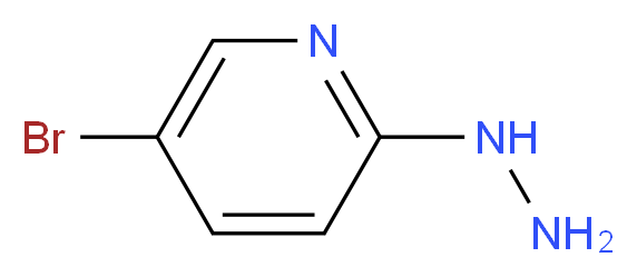 5-bromo-2-hydrazinylpyridine_分子结构_CAS_)