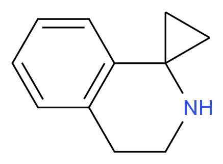 3',4'-dihydro-2'H-spiro[cyclopropane-1,1'-isoquinoline]_分子结构_CAS_1196156-52-1