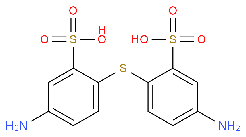 2,2'-THIOBIS(5-AMINOBENZENESULFONIC ACID)_分子结构_CAS_118-86-5)