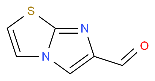 imidazo[2,1-b]thiazole-6-carbaldehyde_分子结构_CAS_120107-61-1)