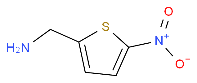 (5-nitrothiophen-2-yl)methanamine_分子结构_CAS_90993-47-8