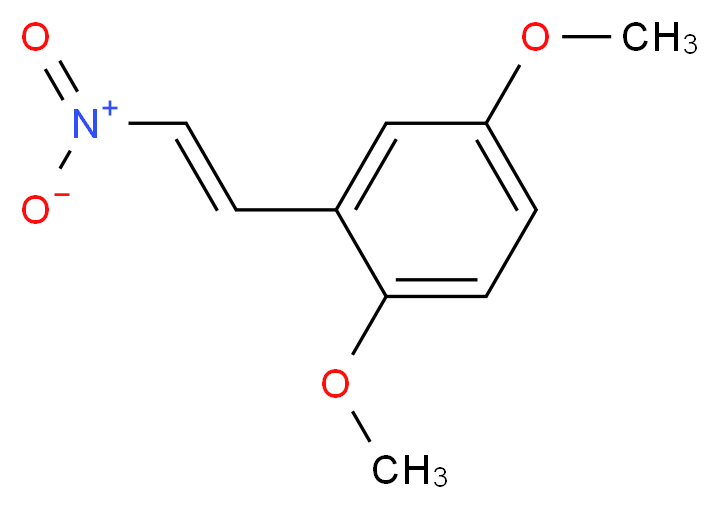 1,4-Dimethoxy-2-[(E)-2-nitroethenyl]benzene_分子结构_CAS_)