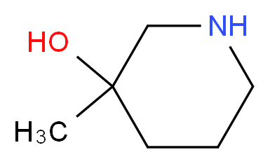 3-methylpiperidin-3-ol_分子结构_CAS_473730-88-0