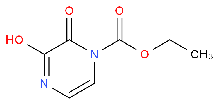 Ethyl 2-(3-hydroxy-2-oxopyrazin-1(2H)-yl)acetate_分子结构_CAS_1194374-12-3)