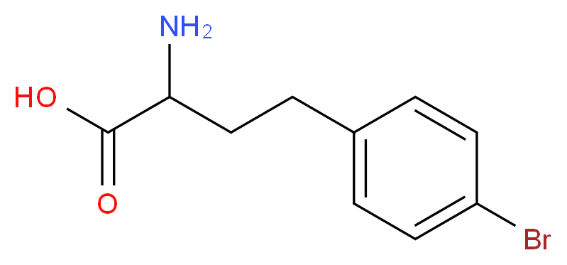 2-AMINO-4-(4-BROMO-PHENYL)-BUTYRIC ACID_分子结构_CAS_225233-77-2)