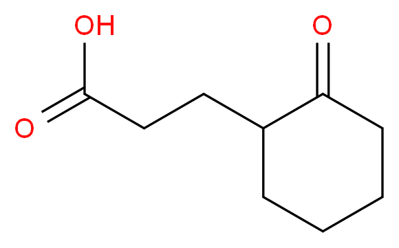 3-(2-oxocyclohexyl)propanoic acid_分子结构_CAS_2275-26-5