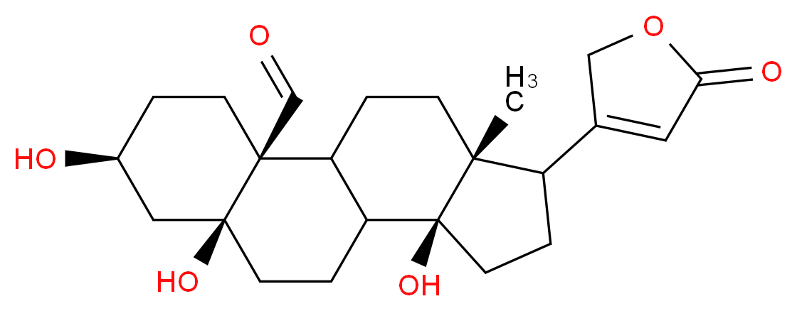 STROPHANTHIDIN_分子结构_CAS_66-28-4)