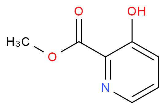 3-Hydroxy-2-pyridinecarboxylic acid methyl ester_分子结构_CAS_62733-99-7)