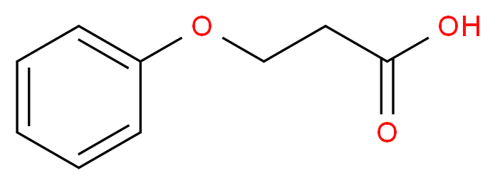 3-苯氧基丙酸_分子结构_CAS_7170-38-9)