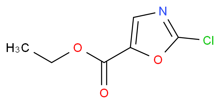 Ethyl 2-chloro-1,3-oxazole-5-carboxylate 96%_分子结构_CAS_862599-47-1)