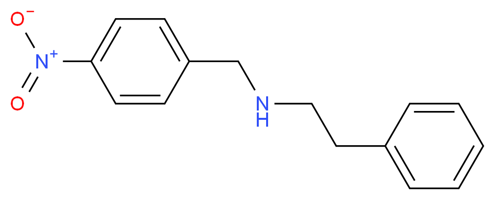 (4-nitrobenzyl)(2-phenylethyl)amine_分子结构_CAS_355383-03-8)