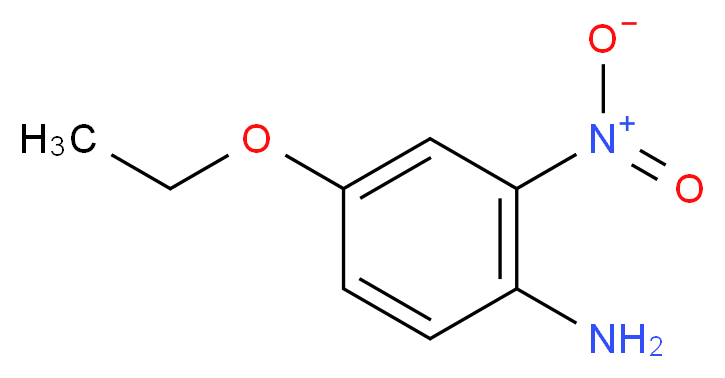 4-乙氧基-2-硝基苯胺_分子结构_CAS_616-86-4)
