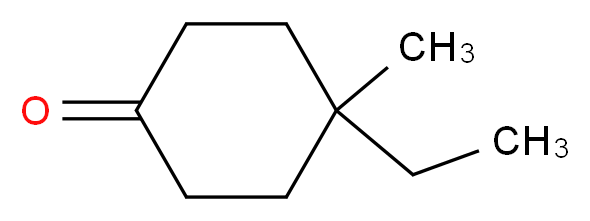 4-Ethyl-4-Methylcyclohexanone_分子结构_CAS_35155-49-8)