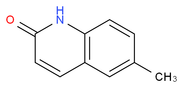 6-methyl-1,2-dihydroquinolin-2-one_分子结构_CAS_4053-34-3