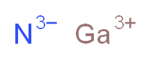 gallium(3+) ion azanetriide_分子结构_CAS_25617-97-4