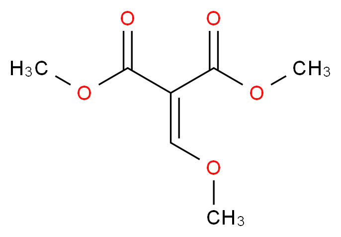 甲氧基亚甲基丙二酸二甲酯_分子结构_CAS_22398-14-7)