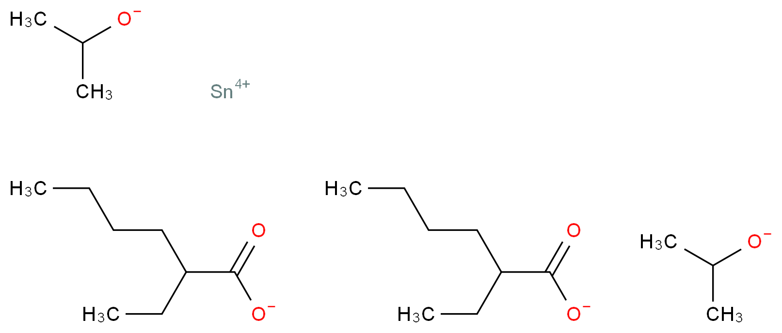 2-乙基己酸二异丙醇锡(IV)_分子结构_CAS_288374-32-3)