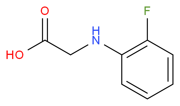2-((2-fluorophenyl)amino)acetic acid_分子结构_CAS_5319-42-6)