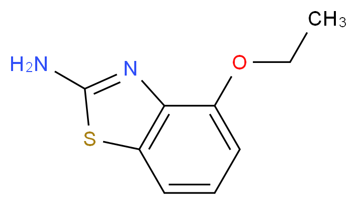 4-Ethoxy-benzothiazol-2-ylamine_分子结构_CAS_15850-79-0)