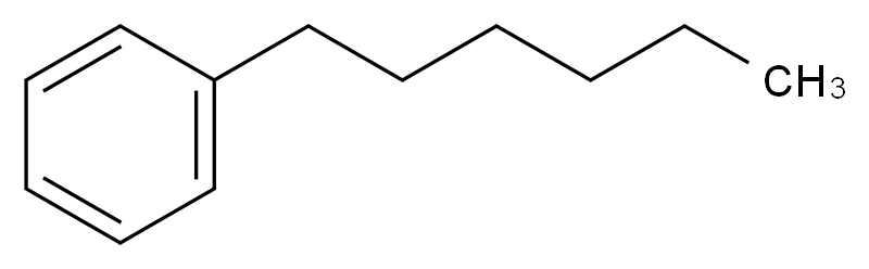 hexylbenzene_分子结构_CAS_1077-16-3