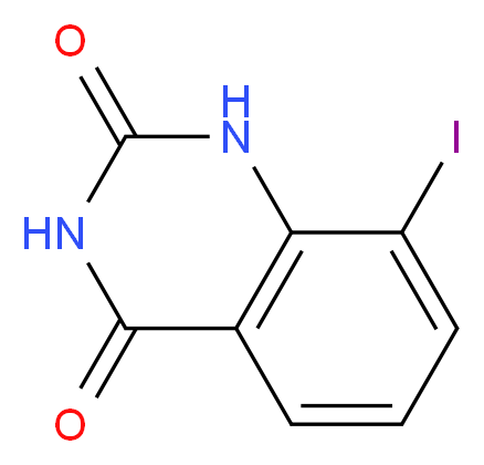 8-Iodoquinazoline-2,4(1H,3H)-dione_分子结构_CAS_959236-79-4)