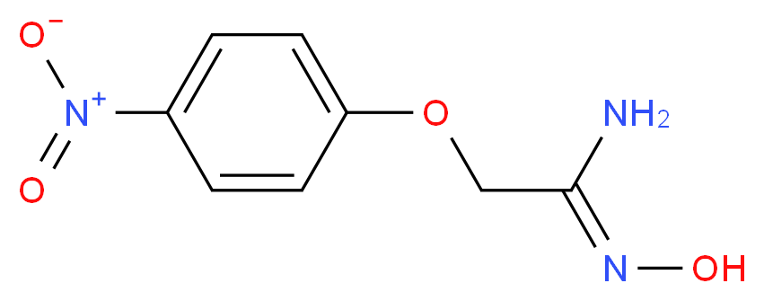 (1Z)-N'-Hydroxy-2-(4-nitrophenoxy)ethanimidamide_分子结构_CAS_)