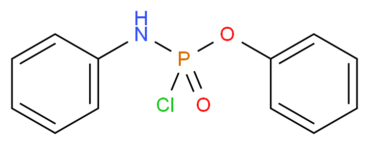 PHENYL N-PHENYL-PHOSPHORAMIDOCHLORIDATE_分子结构_CAS_51766-21-3)