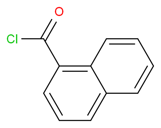 naphthalene-1-carbonyl chloride_分子结构_CAS_879-18-5