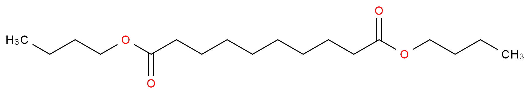 1,10-dibutyl decanedioate_分子结构_CAS_109-43-3