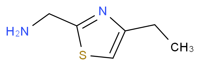 1-(4-ethyl-1,3-thiazol-2-yl)methanamine_分子结构_CAS_936940-69-1)