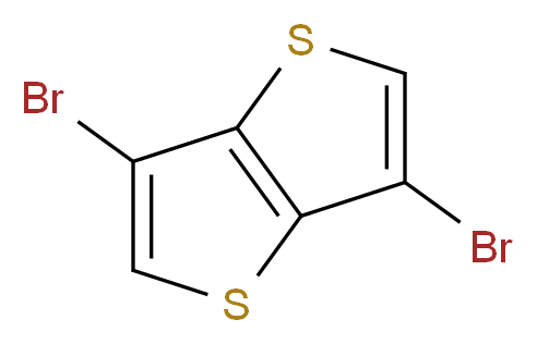 3,6-dibromothieno[3,2-b]thiophene_分子结构_CAS_392662-65-6