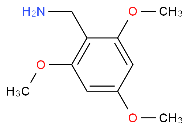 (2,4,6-trimethoxyphenyl)methanamine_分子结构_CAS_146548-59-6)