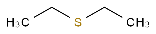 (ethylsulfanyl)ethane_分子结构_CAS_352-93-2