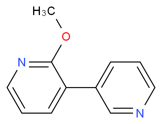 2-methoxy-3,3'-bipyridine_分子结构_CAS_929284-27-5)