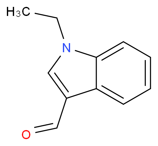 1-Ethyl-1H-indole-3-carbaldehyde_分子结构_CAS_58494-59-0)