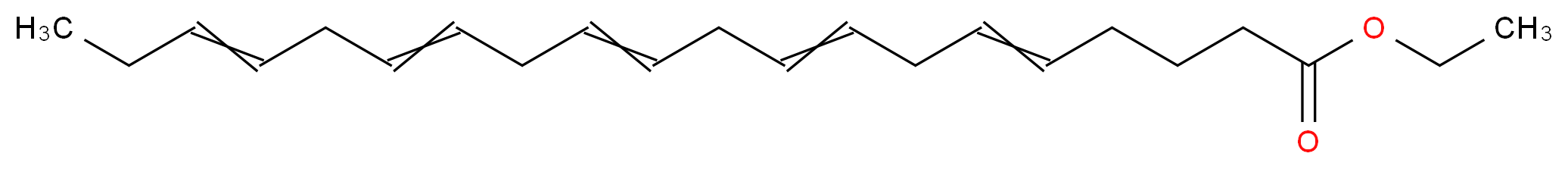 ethyl icosa-5,8,11,14,17-pentaenoate_分子结构_CAS_86227-47-6