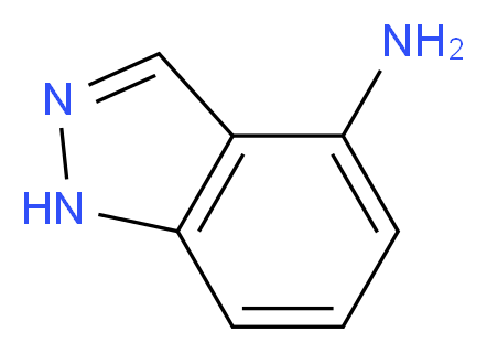 1H-indazol-4-amine_分子结构_CAS_41748-71-4