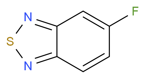 5-fluoro-2,1,3-benzothiadiazole_分子结构_CAS_17821-75-9