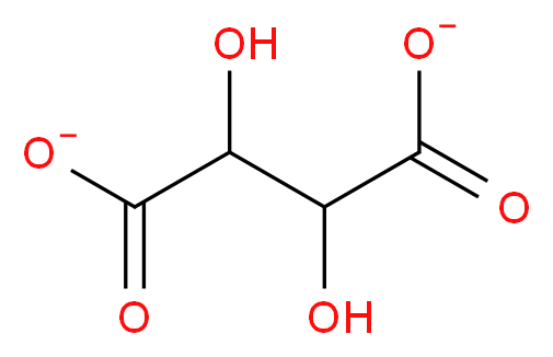 2,3-dihydroxybutanedioate_分子结构_CAS_64672-61-3