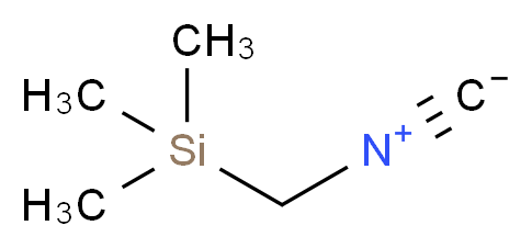 (isocyanomethyl)trimethylsilane_分子结构_CAS_30718-17-3