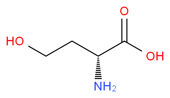 (2R)-2-amino-4-hydroxybutanoic acid_分子结构_CAS_6027-21-0