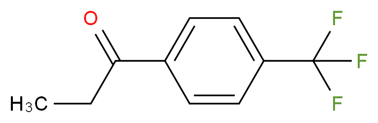 4-三氟甲基苯丙酮_分子结构_CAS_711-33-1)