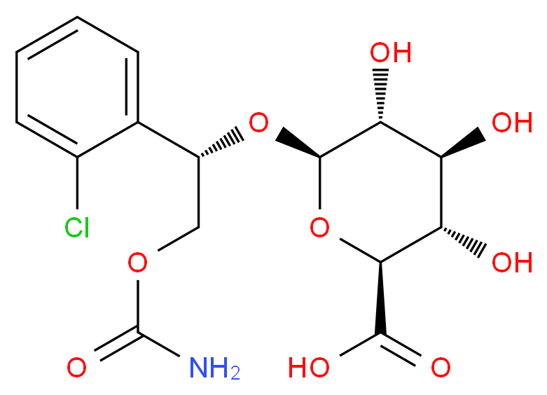 (S)-Carisbamate β-D-O-Glucuronide_分子结构_CAS_940279-82-3)