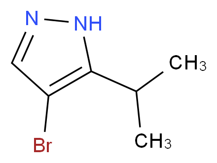 4-Bromo-5-isopropyl-1H-pyrazole_分子结构_CAS_)