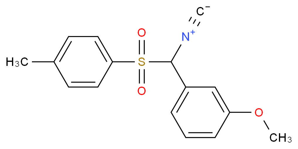 Alpha-Tosyl-(3-methoxybenzyl) isocyanide_分子结构_CAS_394655-17-5)